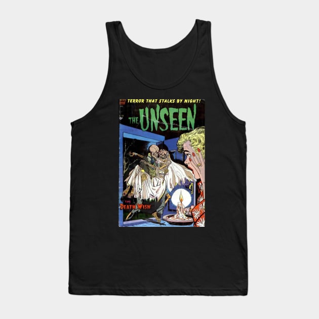 The Unseen horror comic Tank Top by Psychosis Media